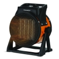 Ventilator s keramičkim grijačem 1000/2000W/230V narančasta/crna