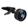 Ventilator s kopčom USB 4W/5V crna