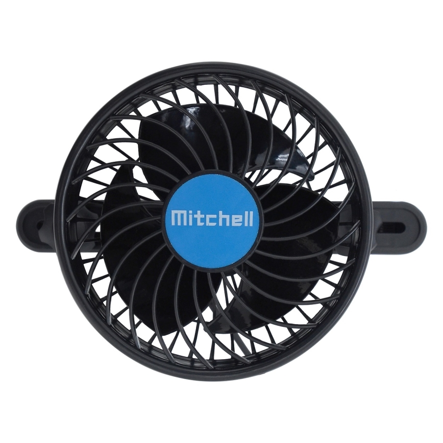 Ventilator za naslon za glavu automobila 4W/12V crna