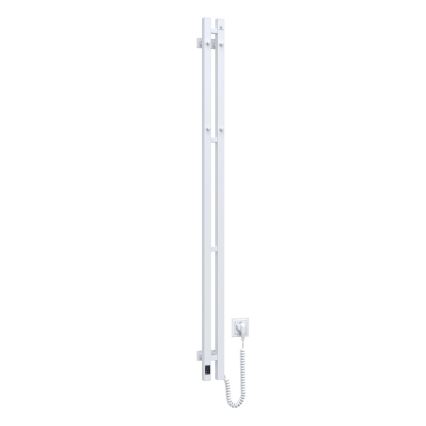 Vertaduro - Električni sušač ručnika s termostatom VEO 106W/230V 150x9 cm IP44 bijela desna