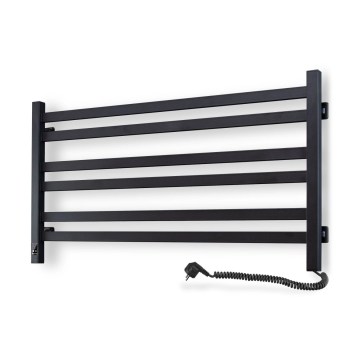 Vertaduro - Električno sušilo za ručnike s termostatom AVA 181W/230V 50x90 cm IP44 crno desno