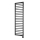 Vertaduro - Kupaonski radijator s termostatom ADEL 600 W 172 x 50 cm antracit