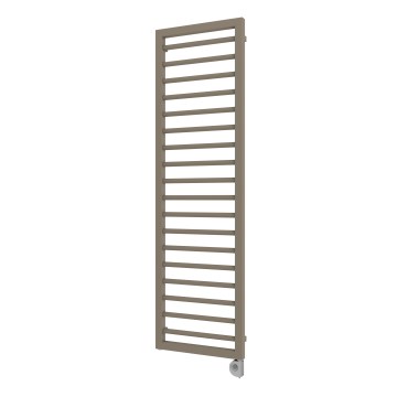 Vertaduro - Kupaonski radijator s termostatom ADEL 600W 172x50 cm taupe