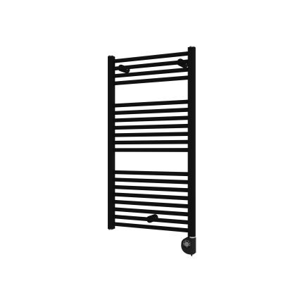 Vertaduro - Kupaonski radijator s termostatom DENISE 400 W 94 x 50 cm, crni