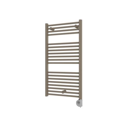 Vertaduro - Kupaonski radijator s termostatom DENISE 400W 94x50 cm taupe