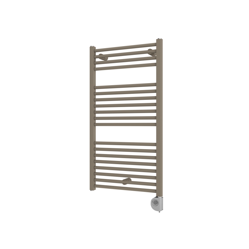 Vertaduro - Kupaonski radijator s termostatom DENISE 400W 94x50 cm taupe