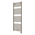 Vertaduro - Kupaonski radijator s termostatom DENISE 600W 154x50 cm taupe