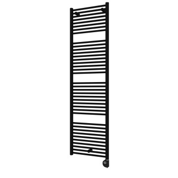 Vertaduro - Kupaonski radijator s termostatom DENISE 800W 178x50 cm crna