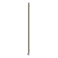 Vertaduro - Kupaonski radijator s termostatom ERDA 400 W 180x5 cm taupe