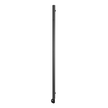 Vertaduro - Kupaonski radijator s termostatom ERDA 400W 180x5 cm antracit