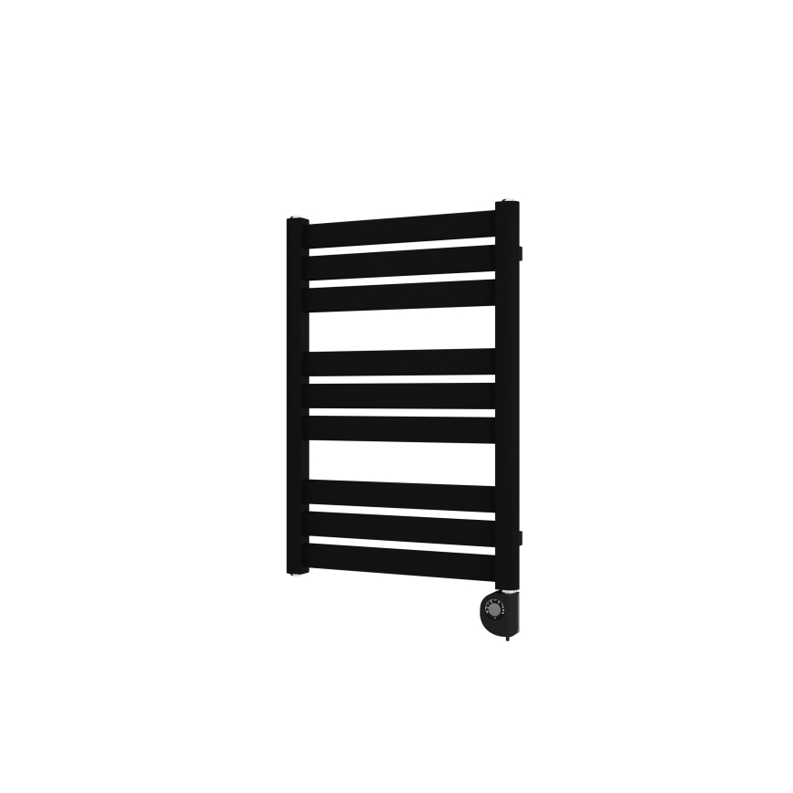 Vertaduro - Kupaonski radijator s termostatom LUCY 400W 73x50 cm crna