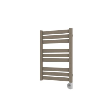 Vertaduro - Kupaonski radijator s termostatom LUCY 400W 73x50 cm taupe