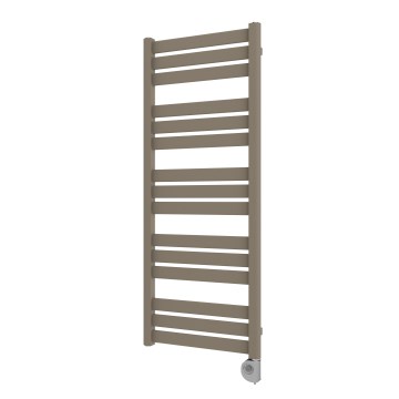 Vertaduro - Kupaonski radijator s termostatom LUCY 600W 125x50 cm taupe