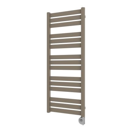 Vertaduro - Kupaonski radijator s termostatom LUCY 600W 125x50 cm taupe