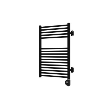 Vertaduro - Kupaonski radijator s termostatom MEG 400W 78x50 cm crne boje