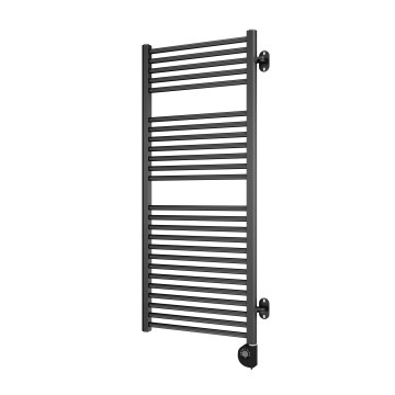 Vertaduro - Kupaonski radijator s termostatom MEG, 600 W, 118 x 50 cm, antracit