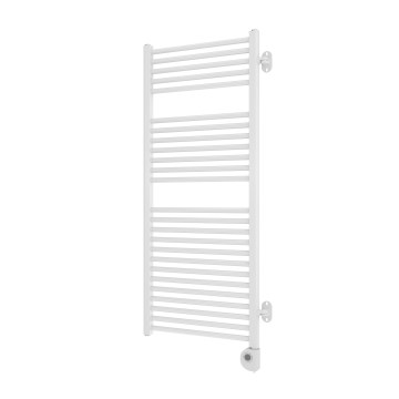Vertaduro - Kupaonski radijator s termostatom MEG 600 W 118 x 50 cm bijela