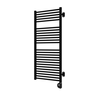 Vertaduro - Kupaonski radijator s termostatom MEG 600W 118x50 cm crni