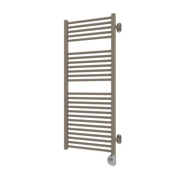 Vertaduro - Kupaonski radijator s termostatom MEG 600W 118x50 cm taupe