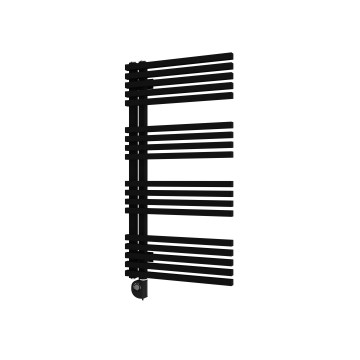Vertaduro - Kupaonski radijator s termostatom MICHELLE 600W 97x50 cm crni