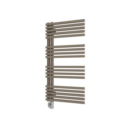 Vertaduro - Kupaonski radijator s termostatom MICHELLE 600W 97x50 cm taupe