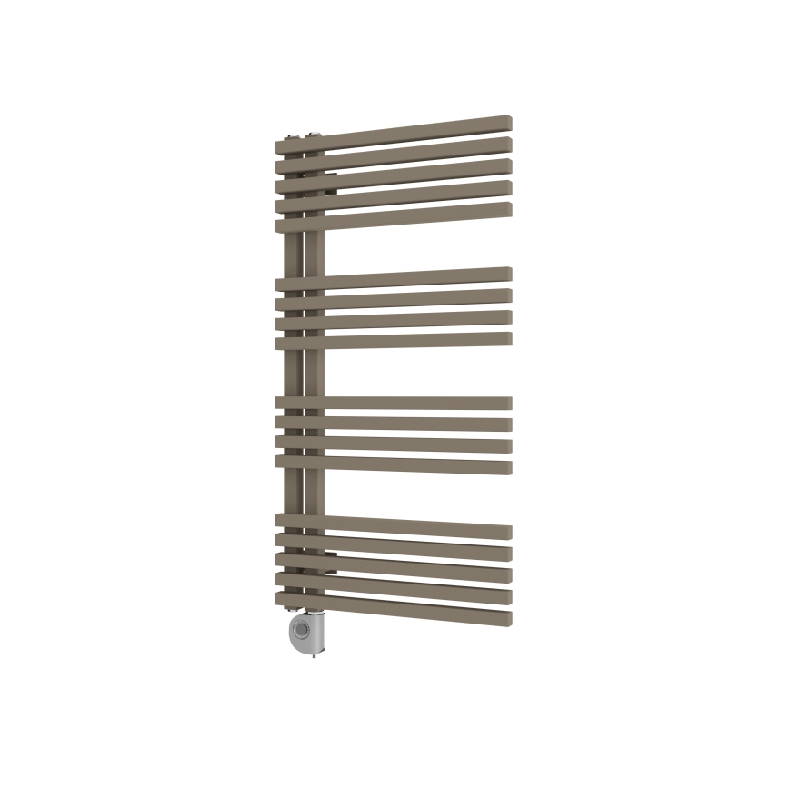 Vertaduro - Kupaonski radijator s termostatom MICHELLE 600W 97x50 cm taupe