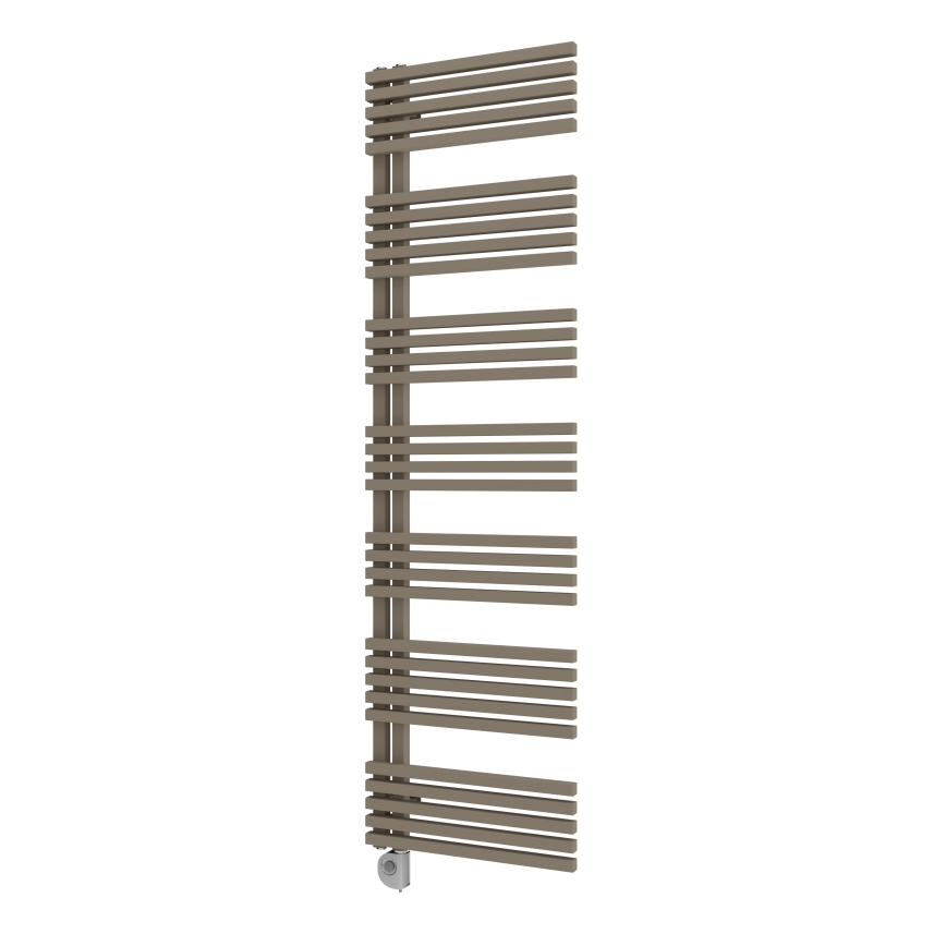 Vertaduro - Kupaonski radijator s termostatom MICHELLE 900W 177x50 cm taupe
