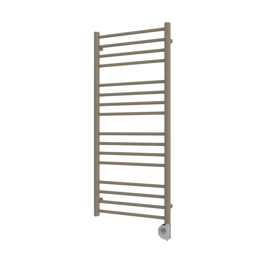 Vertaduro - Kupaonski radijator s termostatom SIMONE 400W 114x50 cm taupe