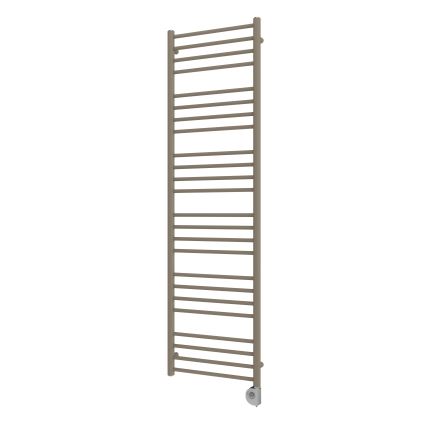 Vertaduro - Kupaonski radijator s termostatom SIMONE 600 W 174x50 cm taupe