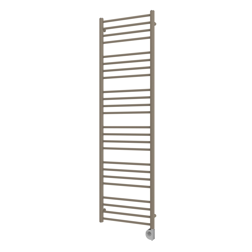 Vertaduro - Kupaonski radijator s termostatom SIMONE 600 W 174x50 cm taupe