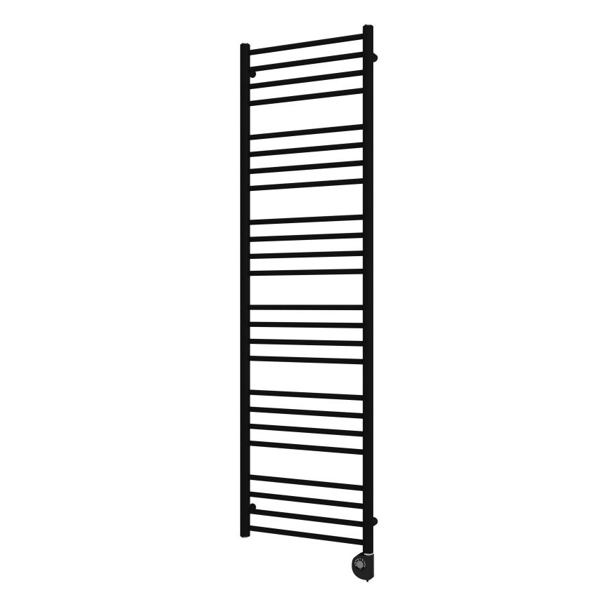 Vertaduro - Kupaonski radijator s termostatom SIMONE 600W 174x50 cm crni