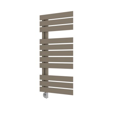 Vertaduro - Kupaonski radijator s termostatom ZIVA 500W 109x50 cm taupe