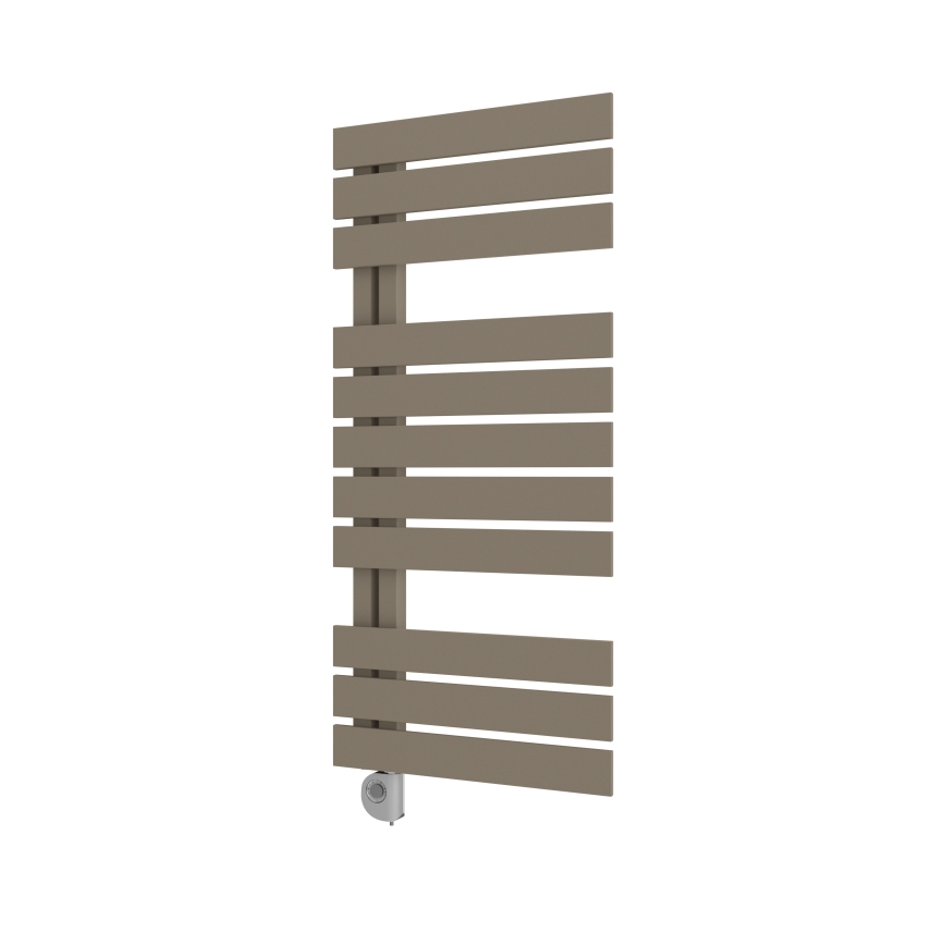 Vertaduro - Kupaonski radijator s termostatom ZIVA 500W 109x50 cm taupe