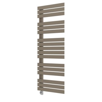 Vertaduro - Kupaonski radijator s termostatom ZIVA 800W 177x50 cm taupe