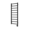 Vertaduro - Kupaonski radijator s termostatom ZOE, 400 W, 114 x 40 cm, crni