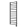 Vertaduro - Kupaonski radijator s termostatom ZOE 400W 150x50 cm crna