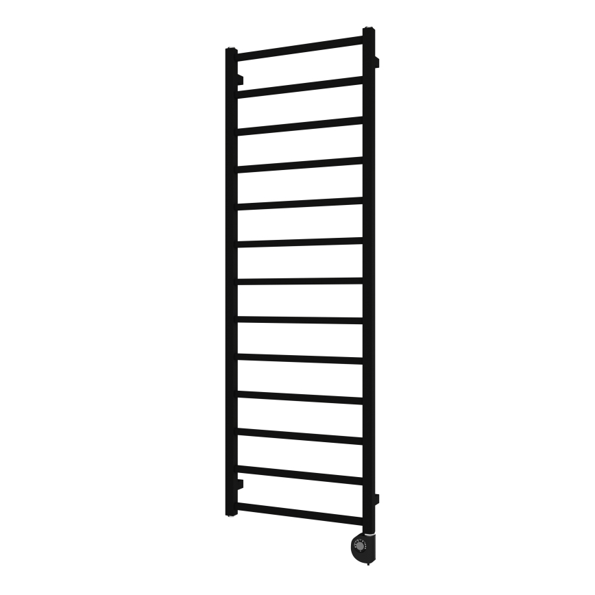 Vertaduro - Kupaonski radijator s termostatom ZOE 400W 150x50 cm crna