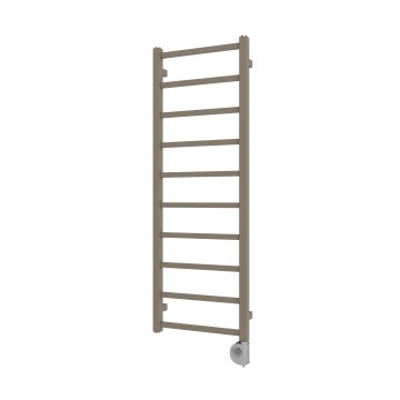 Vertaduro - Kupaonski radijator ZOE s termostatom, 400 W, 114 x 40 cm, taupe