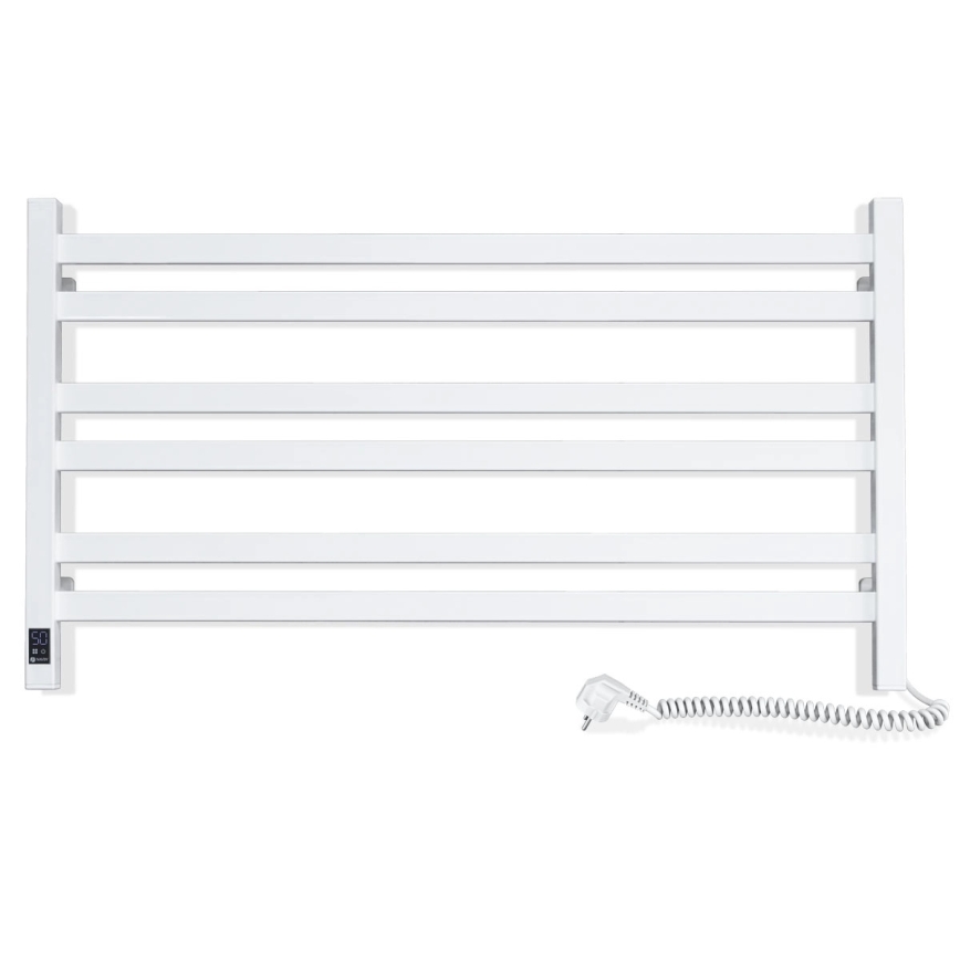 Vertaduro - Električno sušilo za ručnike s termostatom AVA 181W/230V 50x90 cm IP44 bijelo desno