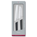Victorinox - 2-dijelni set kuhinjskih noževa SWISS MODERN, crni