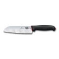 Victorinox - Kuhinjski nož Santoku DUAL GRIP 17 cm crni