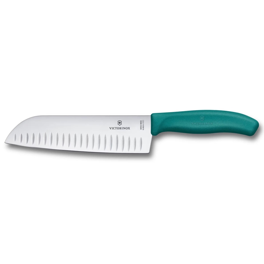Victorinox - Kuhinjski nož santoku SWISS CLASSIC 17 cm tirkizna