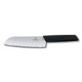 Victorinox - Kuhinjski nož Santoku SWISS MODERN 17 cm crni