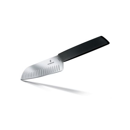Victorinox - Kuhinjski nož Santoku SWISS MODERN 17 cm crni