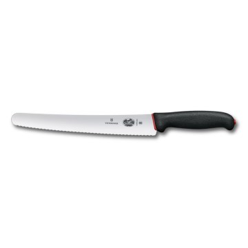 Victorinox - Kuhinjski nož za kruh DUAL GRIP 26 cm, crni