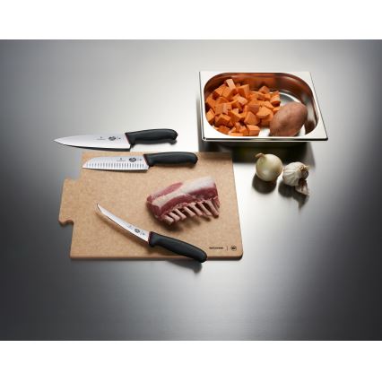 Victorinox - Kuhinjski nož za odkostavanje DUAL GRIP 15 cm crni
