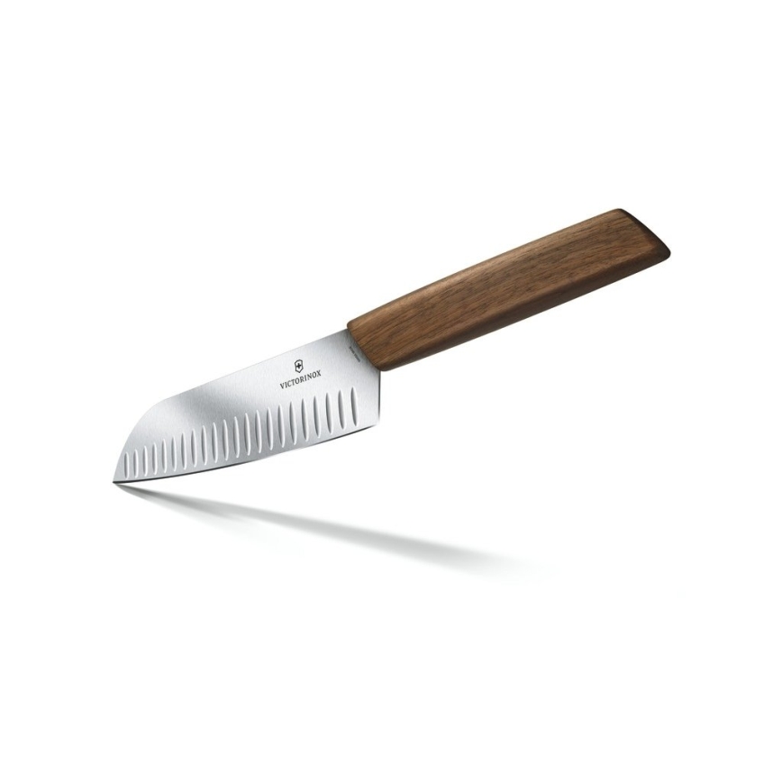 Victorinox - Kuhinjski santoku nož SWISS MODERN 17 cm orah