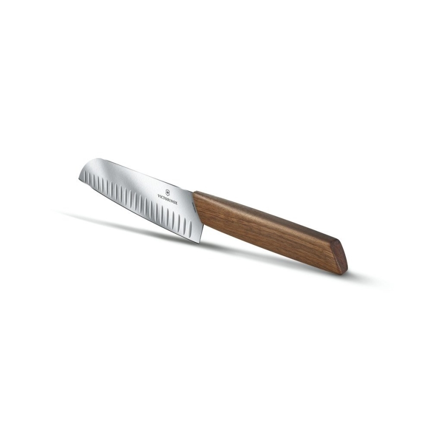 Victorinox - Kuhinjski santoku nož SWISS MODERN 17 cm orah