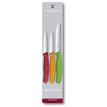 Victorinox - Set kuhinjskih noževa za povrće 3 kom mix boja