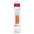 Victorinox - Set kuhinjskih noževa za povrće SWISS CLASSIC, 10 cm, 2 kom., narančasta